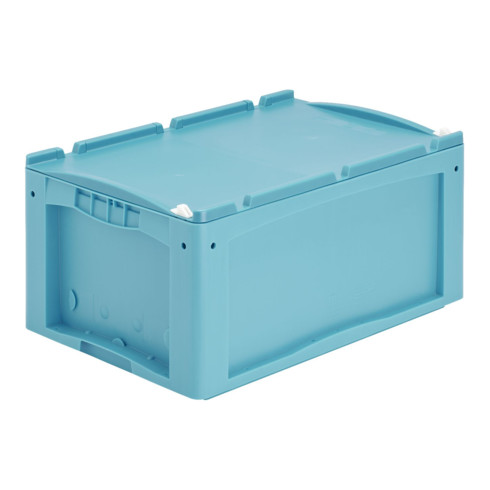 Bacs pour petit matériel Bito série KLT KLT64270ASDV l 600 x l 400 x H 288urquoise