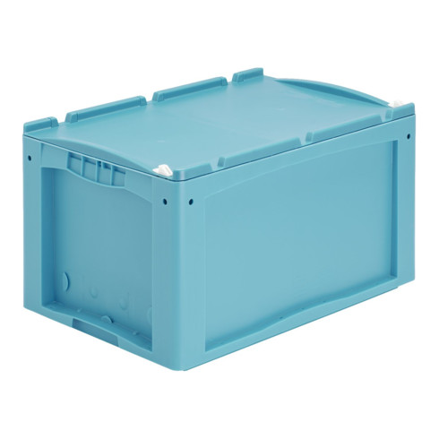 Bacs pour petit matériel Bito série KLT KLT64320ASDV l 600 x l 400 x H 338urquoise