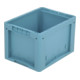 Bacs pour petit matériel KLT à fond nervuré Bito KLT43270R l 400 x l 300 x H 270 turq