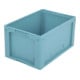 Bacs pour petit matériel KLT à fond nervuré Bito KLT64320R l 600 x l 400 x H 320 turq