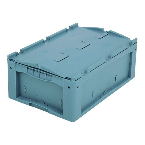 Bacs pour petit matériel KLT à fond nervuré Bito KLTD64220R l 600 x l 400 x H 238 tur