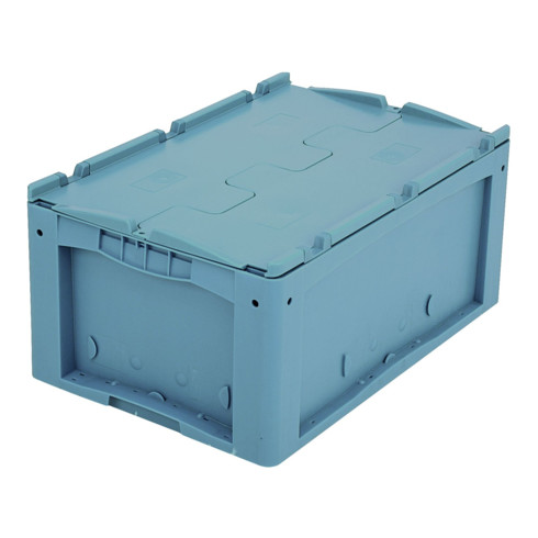 Bacs pour petit matériel KLT à fond nervuré Bito KLTD64270R l 600 x l 400 x H 288 tur