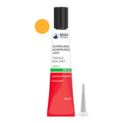 Bäder Vernis de sécurité pour vis Zero 20 ml tube orange néon