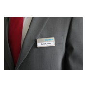 Badge Eichner en plastique noir + argent-3