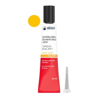 Bäder Schraubensicherungslack Fast Dry 20ml Tube orange