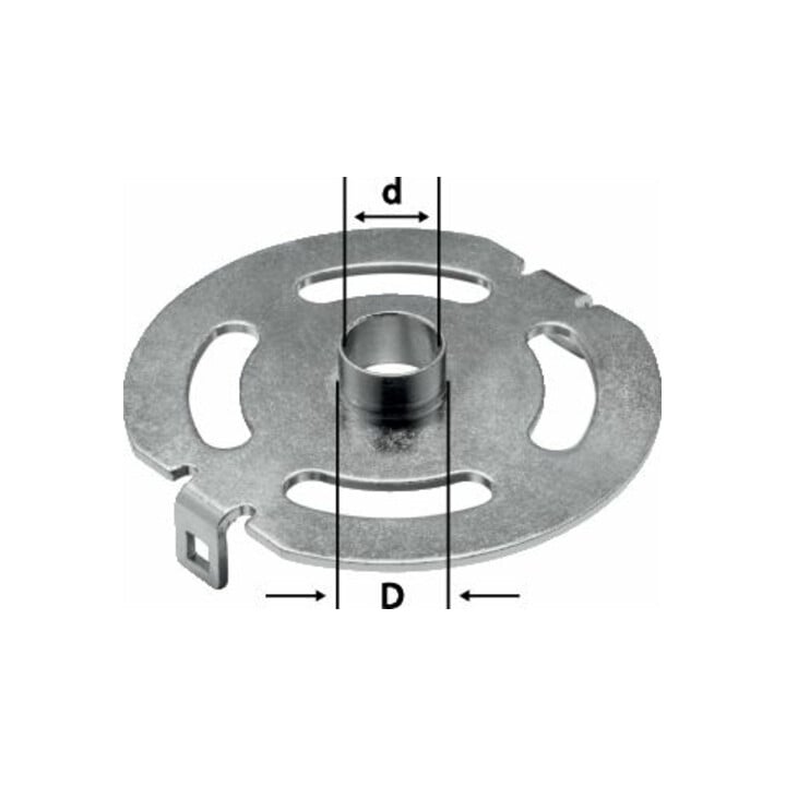 Bague de copiage Festool KR-D 17,0/OF 1400