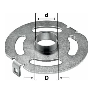 Bague à copier Festool KR-D pour OF 1400
