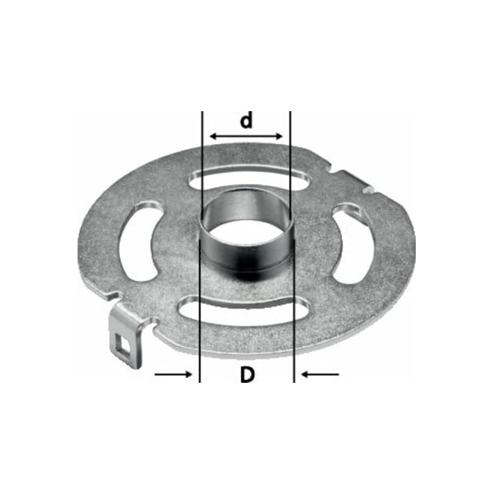 Bague de copiage Festool KR-D 24,0/OF 1400