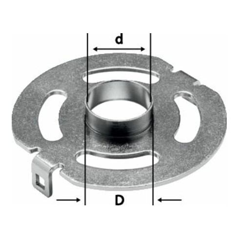 Bague à copier Festool KR-D pour OF 1400