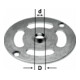 Bague à copier Festool KR-D pour OF 900-1