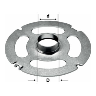 Bague à copier Festool KR-D pour OF 2200