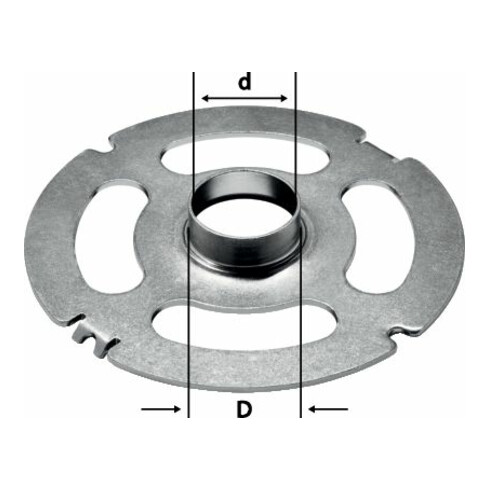 Bague à copier Festool KR-D pour OF 2200
