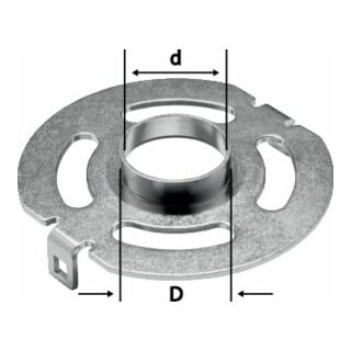 Bague à copier Festool KR-D pour OF 1400