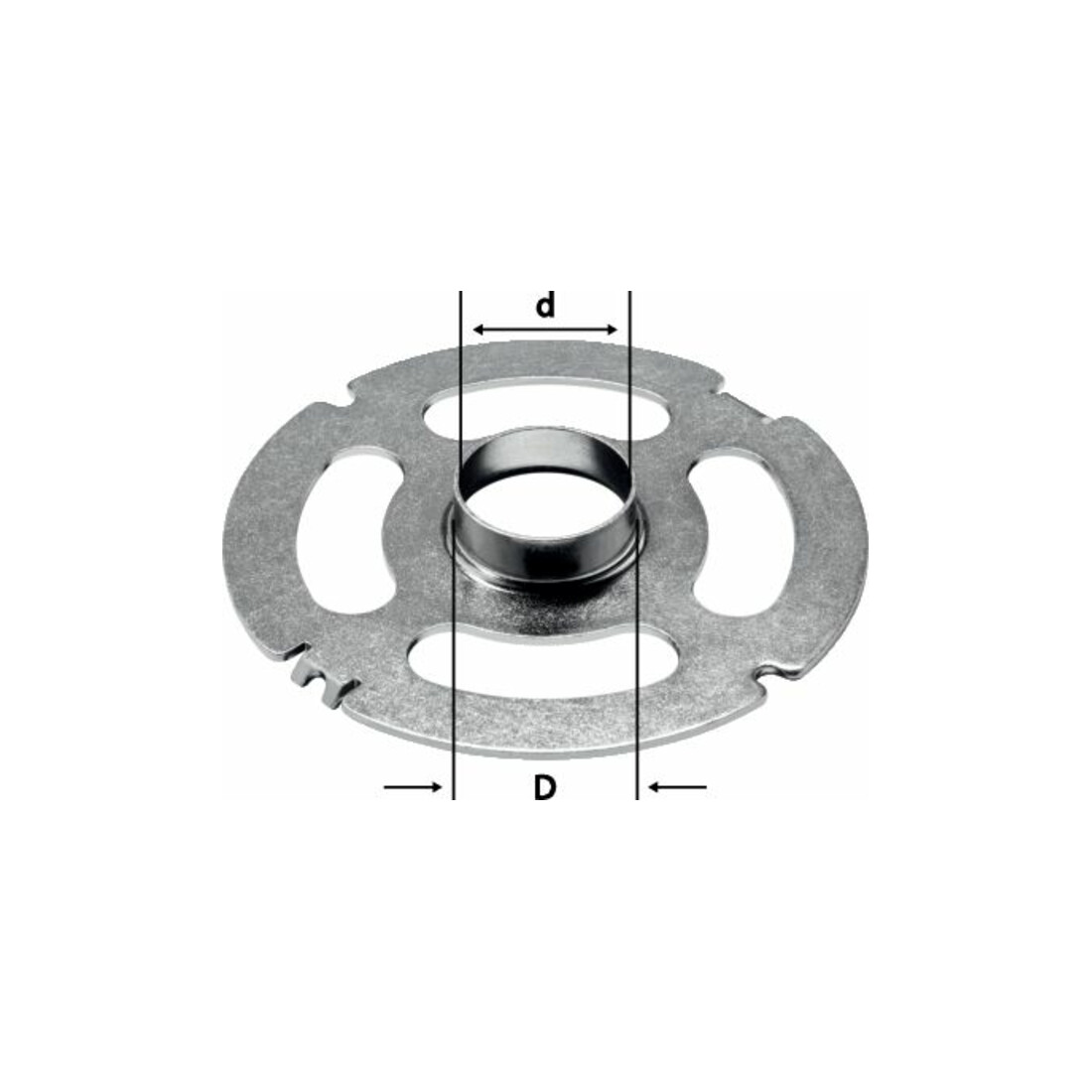 Bague à copier Festool KR-D pour OF 2200