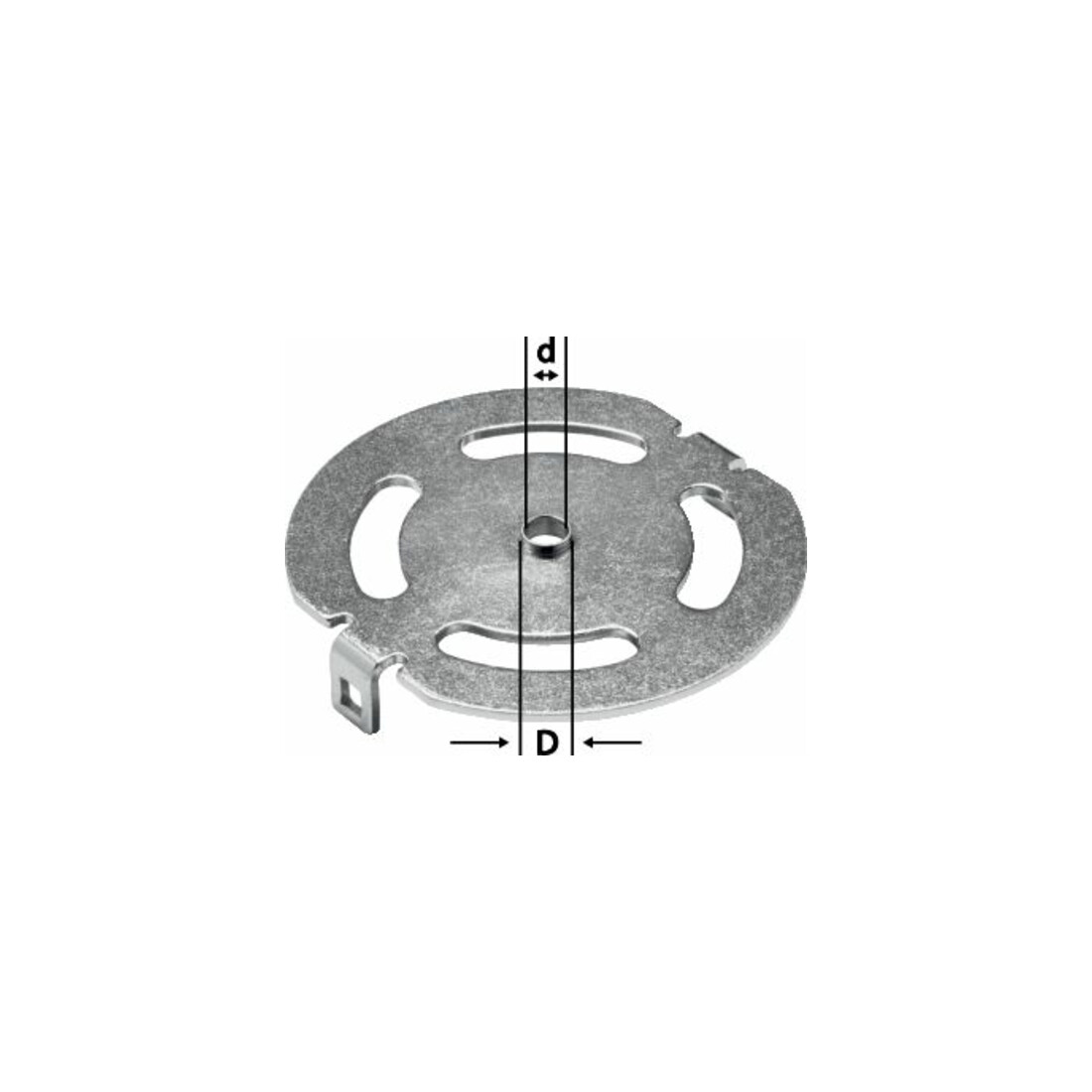 Bague à copier Festool KR-D pour OF 1400
