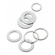 Bague de réduction 30 x 1,6 x 16 mm pour lames de scie circulaire metabo