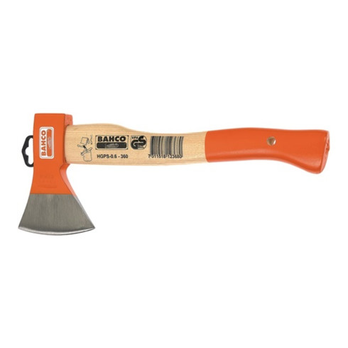 Bahco Beil G.800g Stiel-L.360mm gekrümmter Eschenstiel lack.
