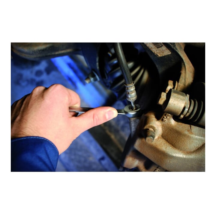Bahco Clé à anneau double DIN3118 14x17 mm ouverte
