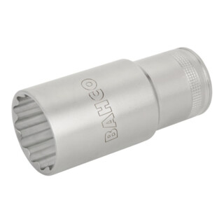 Bahco Douille à cliquet 1/2" 17 mm 12 pans