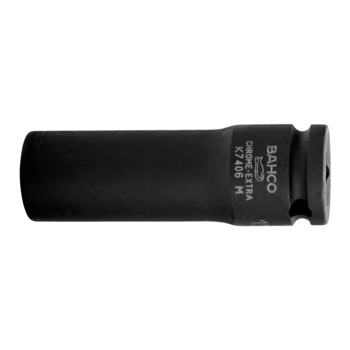 Bahco Douille à cliquet robuste 3/8" 13 x 54 mm