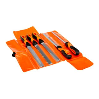 Bahco Feilensatz 200mm Hieb1 5tlg. in Rolltasche