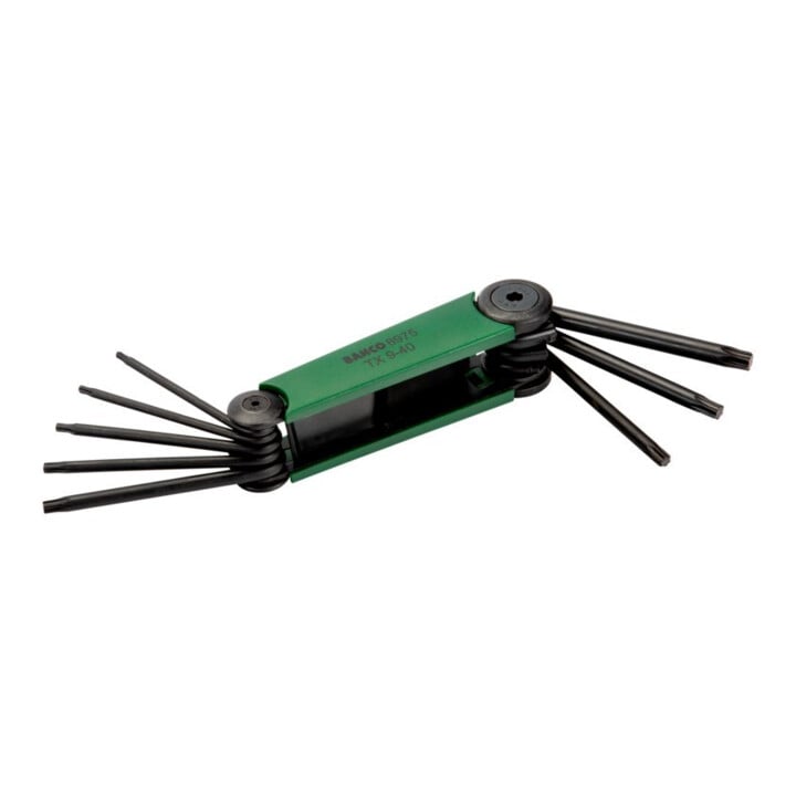 Bahco Handklapphalter 8-tlg. T9 bis T40