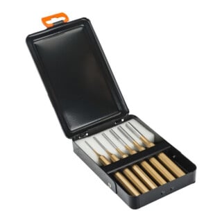Bahco Jeu de chasse-goupilles D6450C 6 pièces boîte métal anthracite