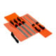Bahco Jeu de limes 5 pièces 2K manche Rollt 200 mm H1+2