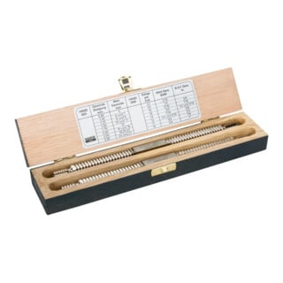 Bahco Jeu de limes à filetage double 2 pièces dans coffret en bois