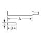 Bahco Lime d'appoint 200 mm H2 ergo avec manche SB