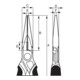 Bahco Pince bec de perroquet Ergo 160 mm droite