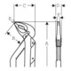 Bahco Pince multiprise Ergo 300 mm