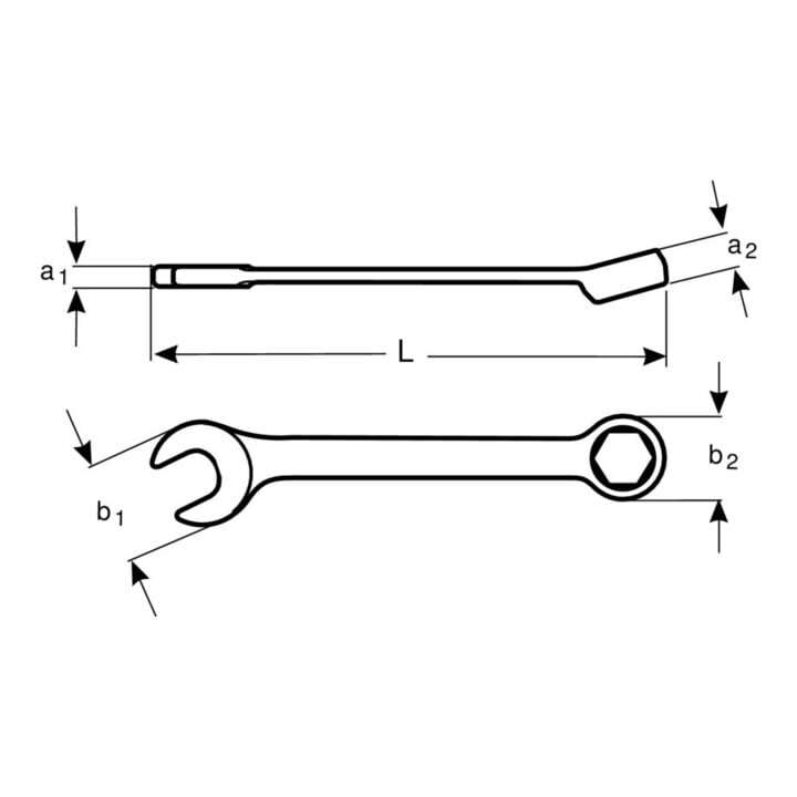 Bahco Ringmaulschlüssel Liliput 5,5 x 80mm