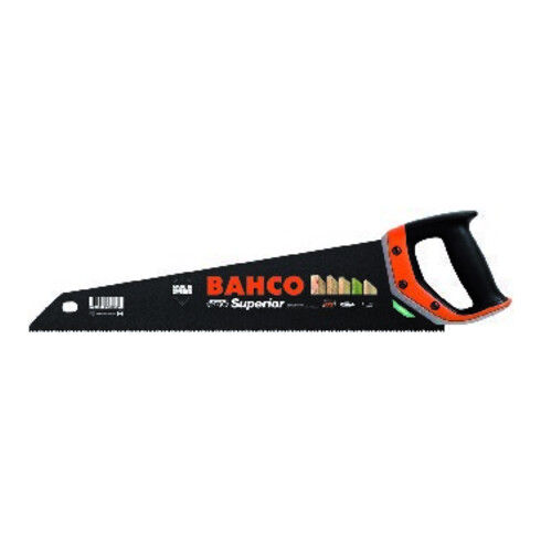 BAHCO Scie égoïne Superior, Longueur lame: 475 mm
