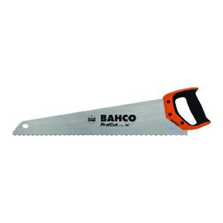 BAHCO Scie pour matériaux d'isolation ProfCut, Longueur lame : 550 mm