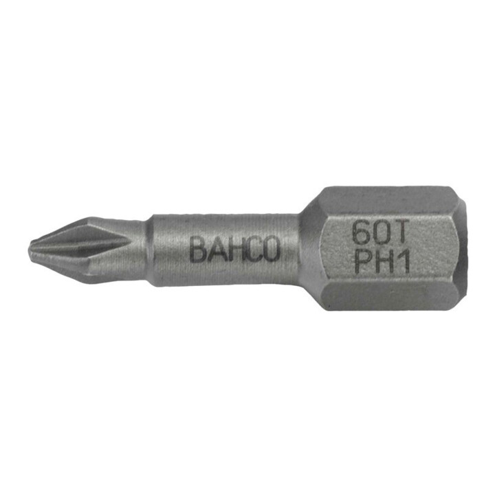 Bahco Set de 60 embouts PH3x25mm 10 x PH3x25mm