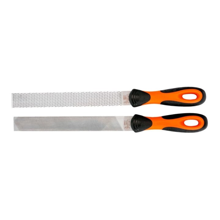 Bahco Set de limes combinées 200 mm H1/2 avec manche SB