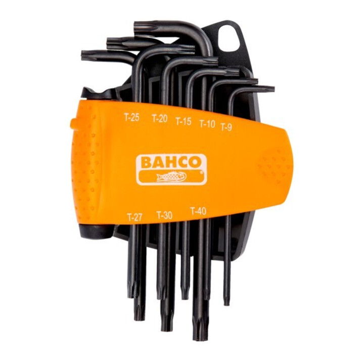 Bahco Set de tournevis d'angle T-BO9 8 pièces jusqu'à 40