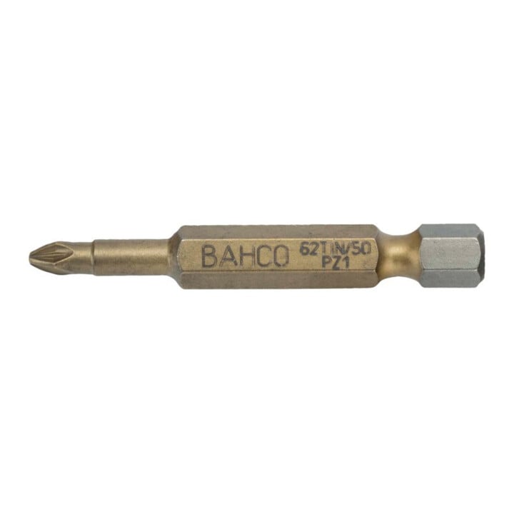 Bahco Set d'embouts 62TIN/50PZ 5 x PZ3x50mm