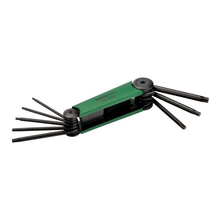Bahco Support pliant manuel 8 pièces T9 à T40