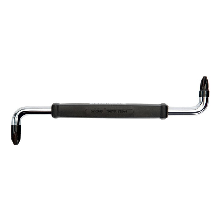 Bahco Tournevis d’angle PH1 PH2 manche en polypropylène antidérapant