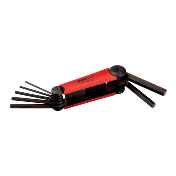 Bahco Winkelschraubendreher-Satz Handklapphalter 7-teilig 2,5-10mm