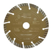 Baier Maschinenfabrik Diamantscheibe D=150mm gold II 75333