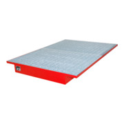 Baignoire suspendue Bauer Südlohn EHW 1800, laquée, gris souris