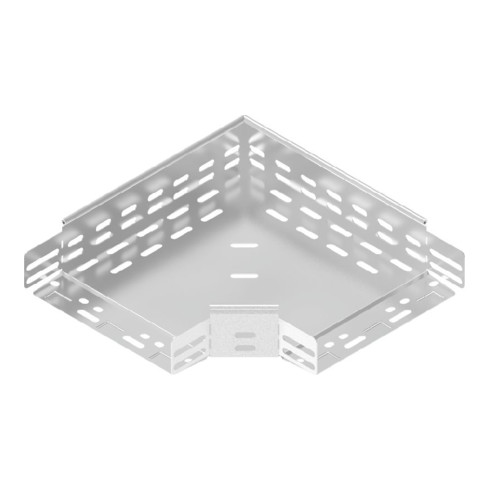 Baks Winkel für Kabelrinne Blechstärke 1 mm Seitenhöhe 60 mm 90°