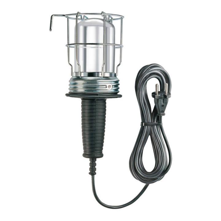 Baladeuse en caoutchouc 10m H05RN-F 2x0,75 60W E27