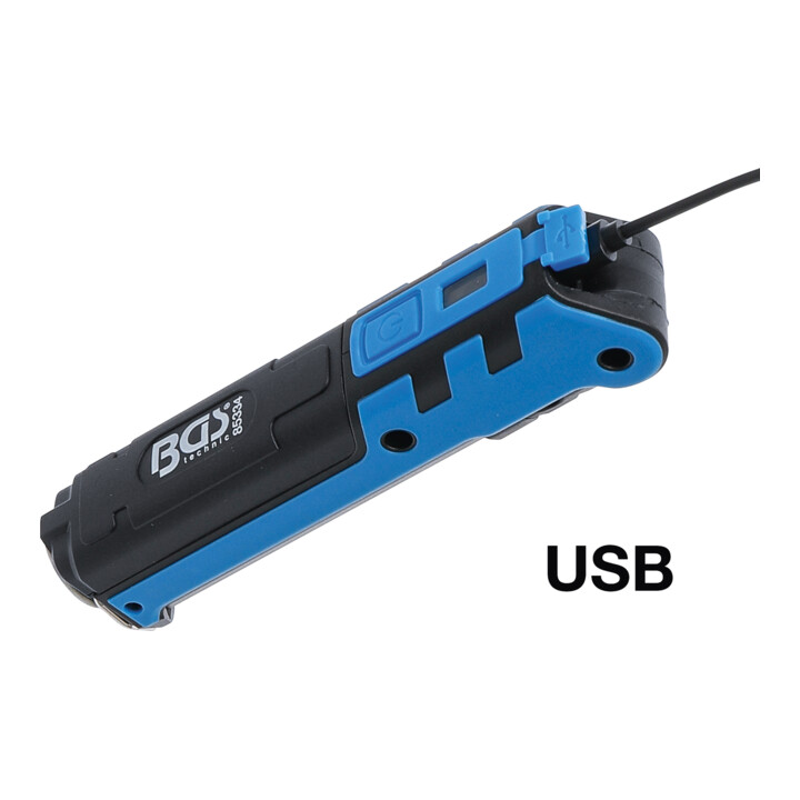 Baladeuse pliable à accu COB-LED 5 W BGS