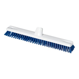 Balai brosse HACCP L. 450 mm épaisseur des poils 0,50 mm bleu NÖLLE