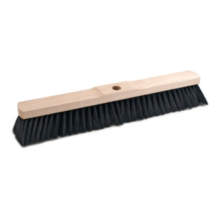 Balai en PVC avec trou d'émmanchement mont. bois L.500 mm SOREX