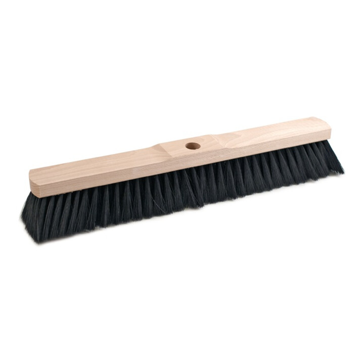 Balai en PVC avec trou d'émmanchement mont. bois L.500 mm SOREX